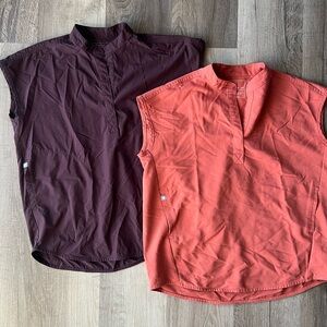 2 FIGS Rafaela Oversized Scrub Tops size XXS